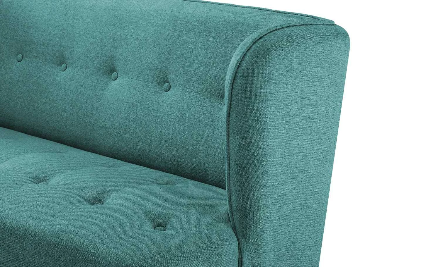 switch Küchensofa Webstoff Astonia | Petrol 160|cm 2 switch Küchensofa Webstoff Astonia | Petrol 160|cm – Bild 2