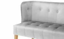 switch Küchensofa Samt Bella | Hellgrau Samt 158|cm -Bänke Verkaufsladen 15301766 6 202106022234