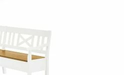 maison bleue Truheneckbank Florian | Weiß / laugenfarben links -Bänke Verkaufsladen 15301868 5 202111232233