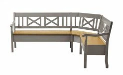 maison bleue Truheneckbank Florian | Grau / laugenfarben links -Bänke Verkaufsladen 15301874 10 202111232233