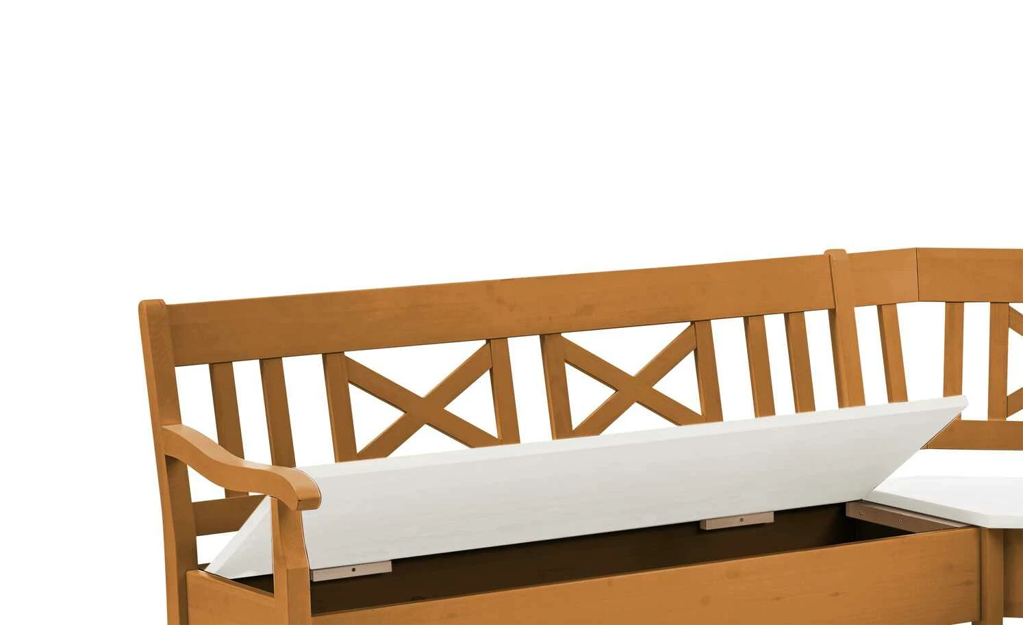 maison bleue Truheneckbank Florian | bernsteinfarben / Weiß links 9 maison bleue Truheneckbank Florian | bernsteinfarben / Weiß links – Bild 9