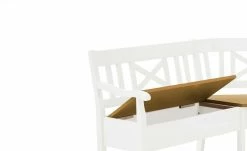 maison bleue Truheneckbank Florian | Weiß / laugenfarben rechts -Bänke Verkaufsladen 15301879 5 202111232233