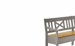 maison bleue Truheneckbank Florian | Grau / laugenfarben rechts -Bänke Verkaufsladen 15301885 6 202111232233