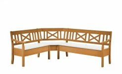 maison bleue Truheneckbank Florian | bernsteinfarben / Weiß rechts