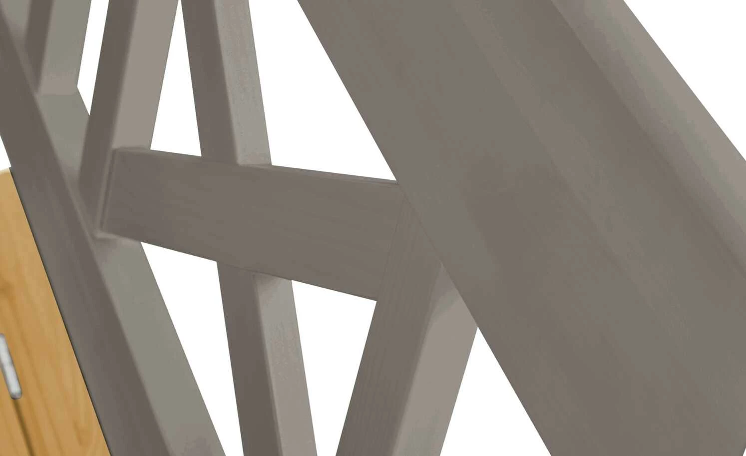 maison bleue Truheneckbank massiv Florian | Grau / laugenfarben ca. 171 x 148 cm 3 maison bleue Truheneckbank massiv Florian | Grau / laugenfarben ca. 171 x 148 cm – Bild 3