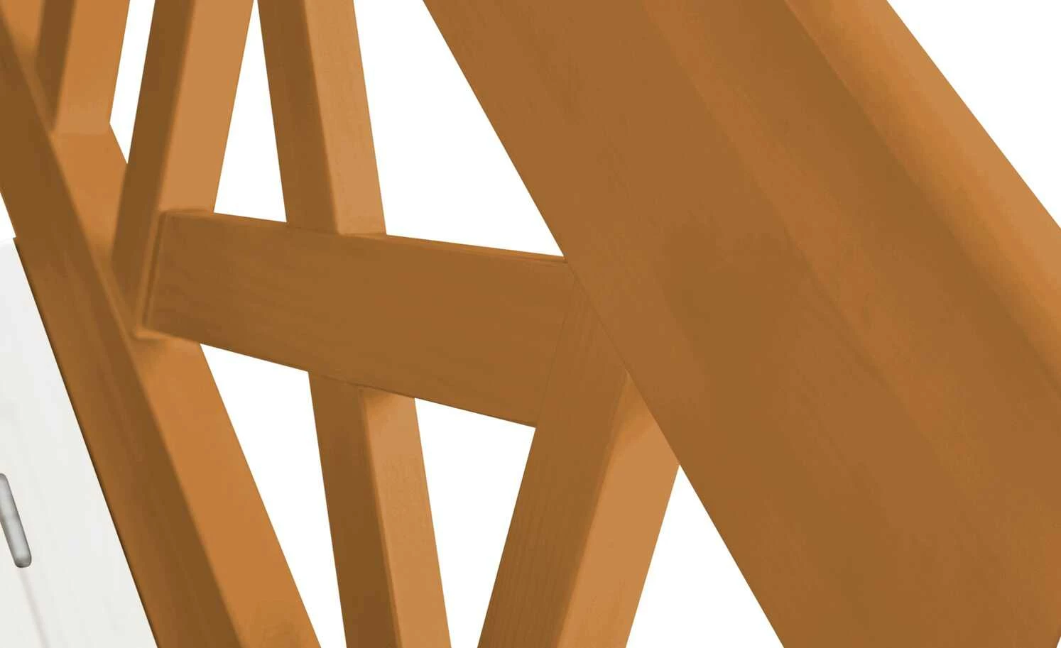 maison bleue Truheneckbank massiv Florian | bernsteinfarben / Weiß ca. 171 x 148 cm 4 maison bleue Truheneckbank massiv Florian | bernsteinfarben / Weiß ca. 171 x 148 cm – Bild 4