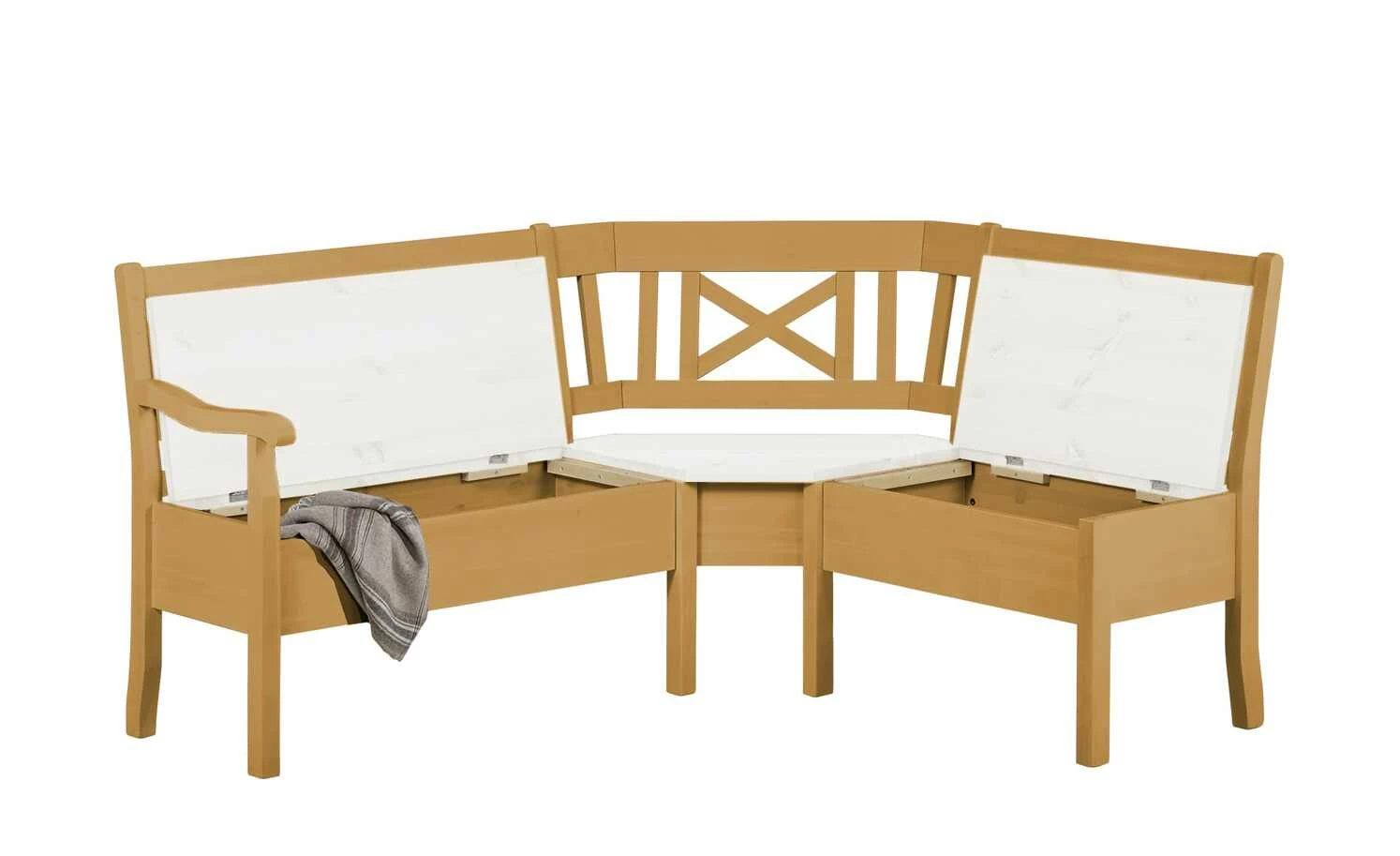 maison bleue Truheneckbank massiv Florian | laugenfarben / Weiß ca. 171 x 148 cm 5 maison bleue Truheneckbank massiv Florian | laugenfarben / Weiß ca. 171 x 148 cm – Bild 5