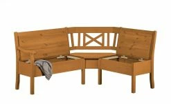 maison bleue Truheneckbank massiv Florian | bernsteinfarben ca. 214 x 171 cm -Bänke Verkaufsladen 15301904 2 202108191247