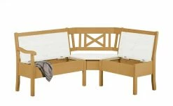 maison bleue Truheneckbank massiv Florian | laugenfarben / Weiß ca. 214 x 171 cm -Bänke Verkaufsladen 15301910 5 202108191247