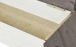 maison bleue Truheneckbank massiv Florian | Weiß / Grau ca. 171 x 214 cm -Bänke Verkaufsladen 15301917 2 202108191247