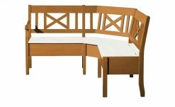 maison bleue Truheneckbank massiv Florian | bernsteinfarben / Weiß ca. 171 x 214 cm -Bänke Verkaufsladen 15301922 2 202108191247