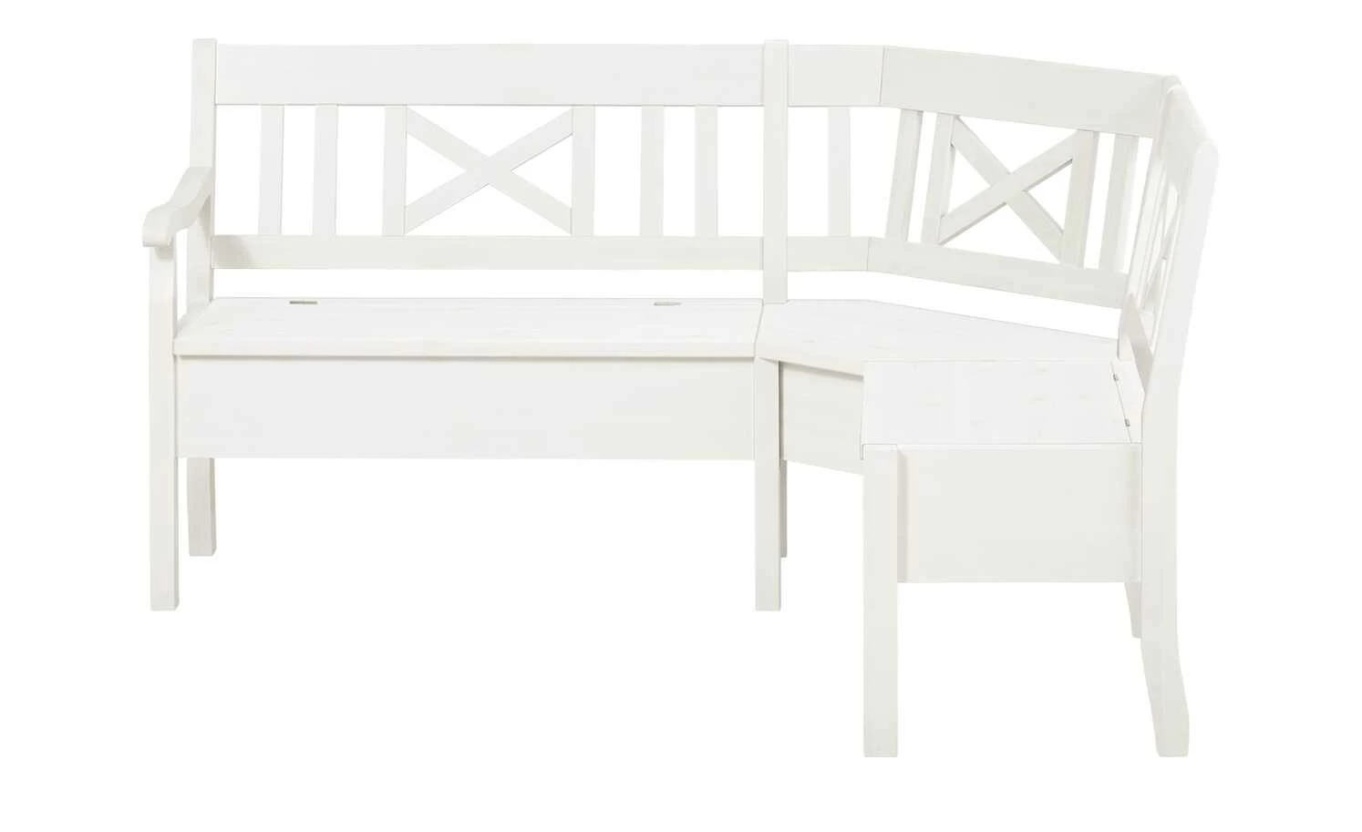 maison bleue Truheneckbank massiv Florian | Weiß ca. 214 x 148 cm 5 maison bleue Truheneckbank massiv Florian | Weiß ca. 214 x 148 cm – Bild 5