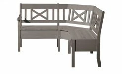 maison bleue Truheneckbank massiv Florian | Grau ca. 148 x 214 cm -Bänke Verkaufsladen 15301939 1 202108301234