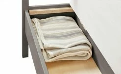 maison bleue Sitzbank mit Stauraum massiv Florian | Grau / Weiß -Bänke Verkaufsladen 15302019 2 202108192239