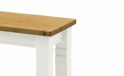 maison bleue Sitzbank massiv Florian | Weiß / laugenfarben -Bänke Verkaufsladen 15302034 2 202111231242