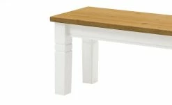 maison bleue Sitzbank massiv Florian | Weiß / laugenfarben -Bänke Verkaufsladen 15302034 3 202111231242