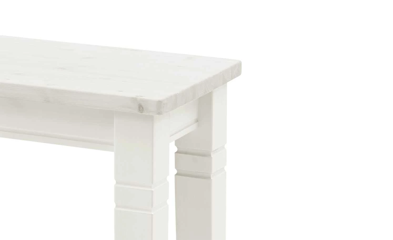 maison bleue Sitzbank massiv Florian | Weiß 3 maison bleue Sitzbank massiv Florian | Weiß – Bild 3