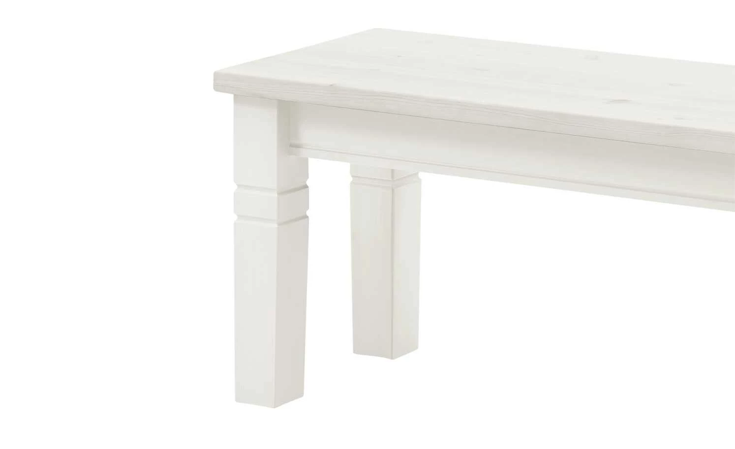 maison bleue Sitzbank massiv Florian | Weiß 4 maison bleue Sitzbank massiv Florian | Weiß – Bild 4