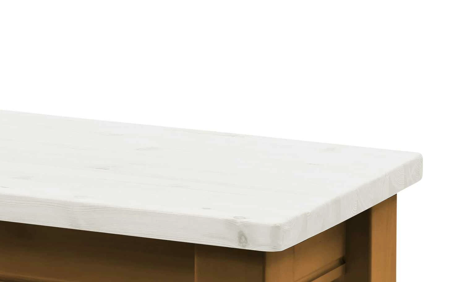 maison bleue Sitzbank massiv Florian | bernsteinfarben / Weiß 5 maison bleue Sitzbank massiv Florian | bernsteinfarben / Weiß – Bild 5