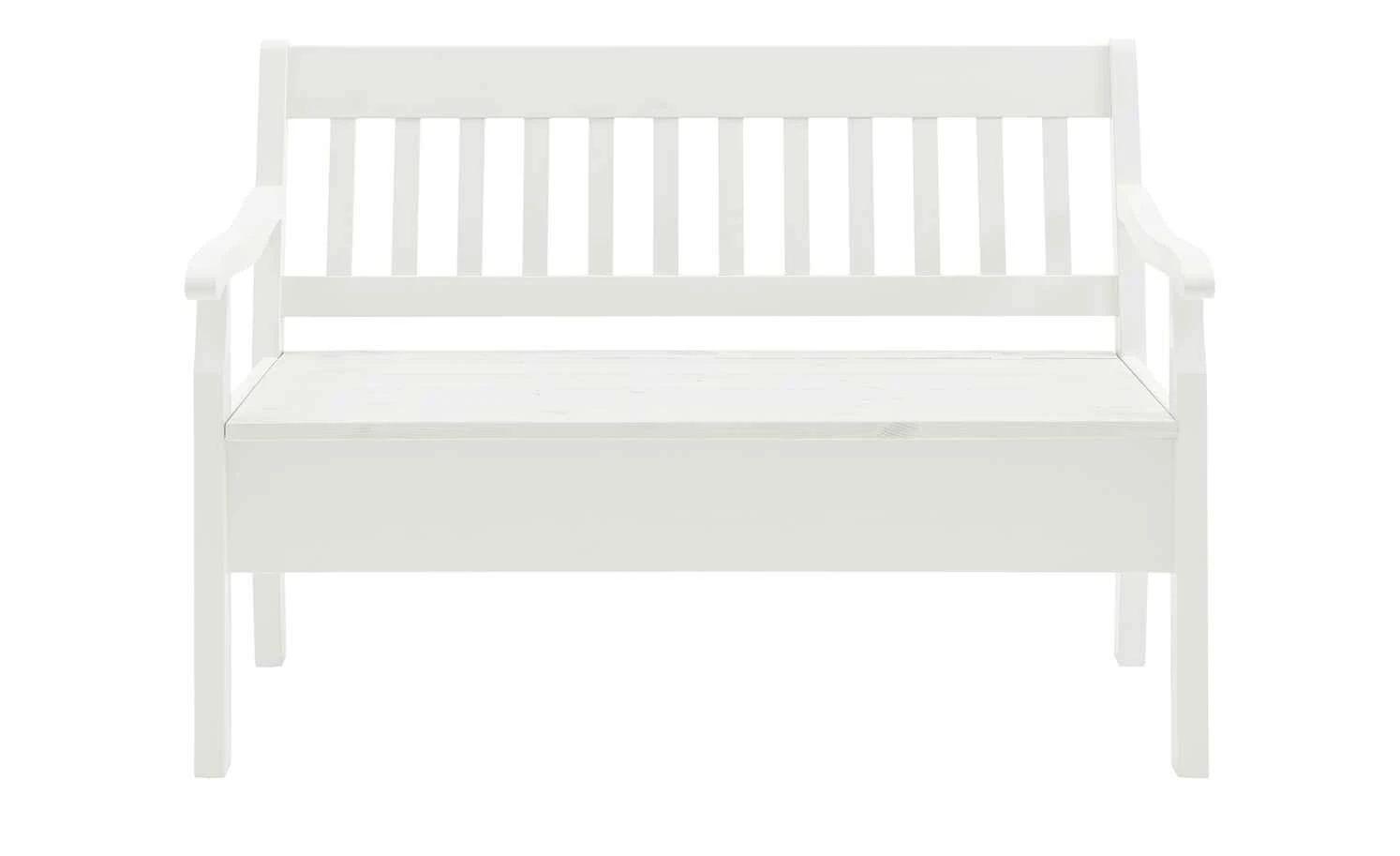 maison bleue Sitzbank mit Stauraum massiv Bendix | Weiß 130,9|cm Ja 3 maison bleue Sitzbank mit Stauraum massiv Bendix | Weiß 130,9|cm Ja – Bild 3