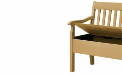 maison bleue Sitzbank mit Stauraum massiv Bendix | laugenfarben 130,9|cm Ja -Bänke Verkaufsladen 15302067 3 202111241244