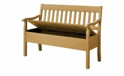 maison bleue Sitzbank mit Stauraum massiv Bendix | laugenfarben 130,9|cm Ja -Bänke Verkaufsladen 15302067 5 202111241244