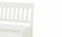 maison bleue Sitzbank mit Stauraum massiv Bendix | Weiß 82,7|cm Nein -Bänke Verkaufsladen 15302069 5 202111232233