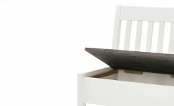 maison bleue Sitzbank mit Stauraum massiv Bendix | Weiß / Grau 82,7|cm Nein -Bänke Verkaufsladen 15302072 6 202111241244