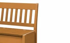 maison bleue Sitzbank mit Stauraum massiv Bendix | bernsteinfarben 82,7|cm Nein -Bänke Verkaufsladen 15302074 2 202111241244