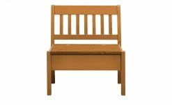 maison bleue Sitzbank mit Stauraum massiv Bendix | bernsteinfarben 82,7|cm Nein -Bänke Verkaufsladen 15302074 4 202111241245