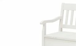 maison bleue Sitzbank mit Stauraum massiv Bendix | Weiß 82,7|cm Ja -Bänke Verkaufsladen 15302076 2 202111232233