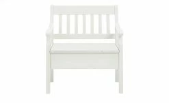 maison bleue Sitzbank mit Stauraum massiv Bendix | Weiß 82,7|cm Ja -Bänke Verkaufsladen 15302076 5 202111232233