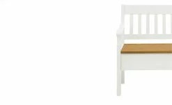 maison bleue Sitzbank mit Stauraum massiv Bendix | Weiß / laugenfarben 82,7|cm Ja -Bänke Verkaufsladen 15302077 3 202111241244