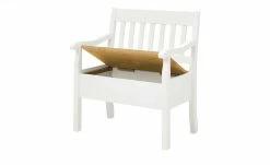 maison bleue Sitzbank mit Stauraum massiv Bendix | Weiß / laugenfarben 82,7|cm Ja -Bänke Verkaufsladen 15302077 6 202111241244