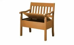 maison bleue Sitzbank mit Stauraum massiv Bendix | bernsteinfarben 82,7|cm Ja -Bänke Verkaufsladen 15302083 4 202111241244