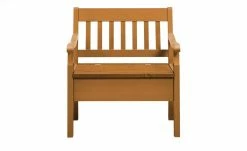 maison bleue Sitzbank mit Stauraum massiv Bendix | bernsteinfarben 82,7|cm Ja -Bänke Verkaufsladen 15302083 5 202111241244