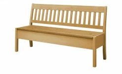 maison bleue Sitzbank mit Stauraum massiv Bendix | laugenfarben 169,1|cm Nein