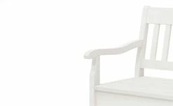 maison bleue Sitzbank mit Stauraum massiv Bendix | Weiß 169,1|cm Ja -Bänke Verkaufsladen 15302091 5 202111241244