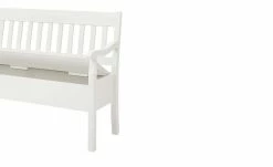 maison bleue Sitzbank mit Stauraum massiv Bendix | Weiß 169,1|cm Ja -Bänke Verkaufsladen 15302091 6 202111241244