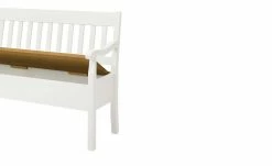 maison bleue Sitzbank mit Stauraum massiv Bendix | Weiß / laugenfarben 169,1|cm Ja -Bänke Verkaufsladen 15302092 4 202111232233