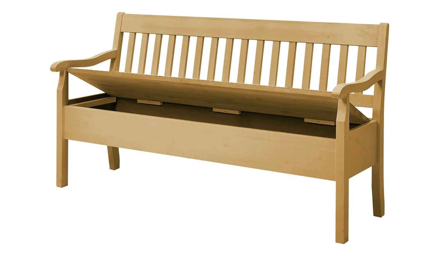 maison bleue Sitzbank mit Stauraum massiv Bendix | laugenfarben 169,1|cm Ja 2 maison bleue Sitzbank mit Stauraum massiv Bendix | laugenfarben 169,1|cm Ja – Bild 2