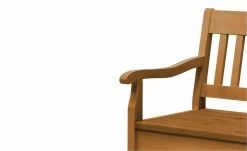 maison bleue Sitzbank mit Stauraum massiv Bendix | bernsteinfarben 169,1|cm Ja -Bänke Verkaufsladen 15302096 2 202111241244