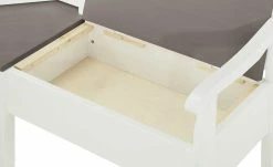 maison bleue Truhen-Eckbank massiv Bendix | Weiß / Grau ca. 170 x 147 cm -Bänke Verkaufsladen 15302099 4 202109221234