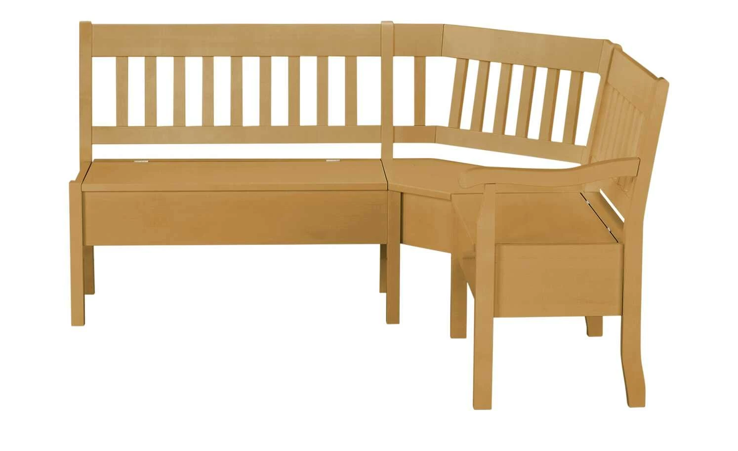 maison bleue Truhen-Eckbank massiv Bendix | laugenfarben ca. 213 x 170 cm 2 maison bleue Truhen-Eckbank massiv Bendix | laugenfarben ca. 213 x 170 cm – Bild 2