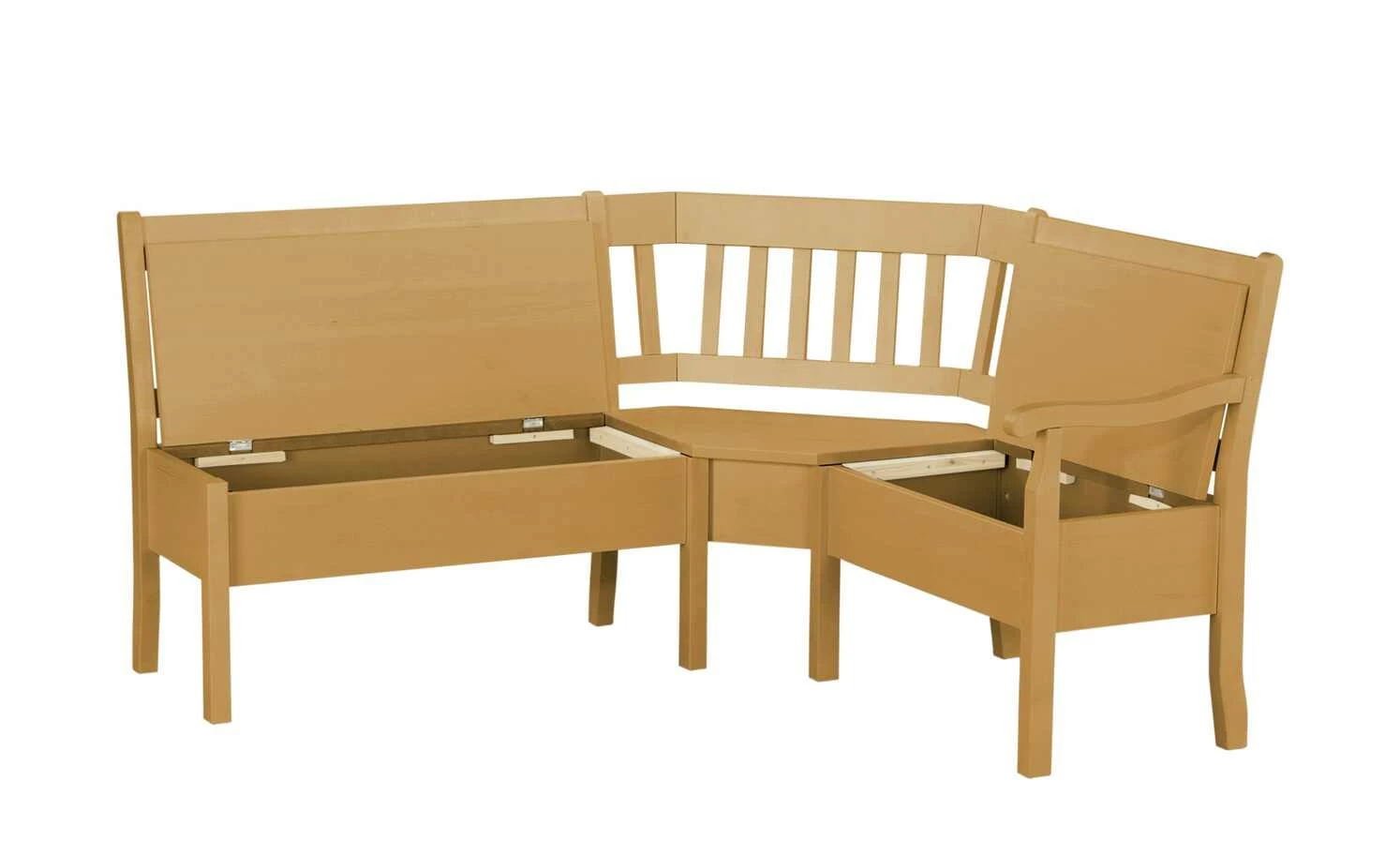 maison bleue Truhen-Eckbank massiv Bendix | laugenfarben ca. 213 x 170 cm 8 maison bleue Truhen-Eckbank massiv Bendix | laugenfarben ca. 213 x 170 cm – Bild 8