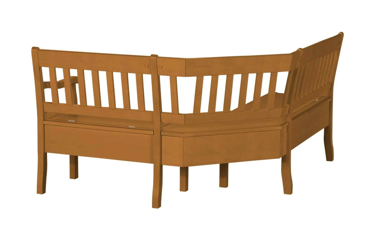 maison bleue Truhen-Eckbank massiv Bendix | bernsteinfarben ca. 213 x 170 cm 6 maison bleue Truhen-Eckbank massiv Bendix | bernsteinfarben ca. 213 x 170 cm – Bild 6