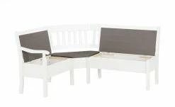 maison bleue Truhen-Eckbank massiv Bendix | Weiß / Grau ca. 170 x 213 cm -Bänke Verkaufsladen 15302117 4 202109221234