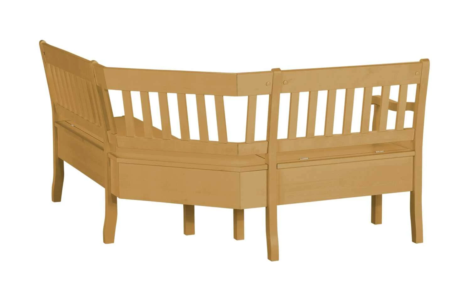 maison bleue Truhen-Eckbank massiv Bendix | laugenfarben ca. 170 x 213 cm 3 maison bleue Truhen-Eckbank massiv Bendix | laugenfarben ca. 170 x 213 cm – Bild 3