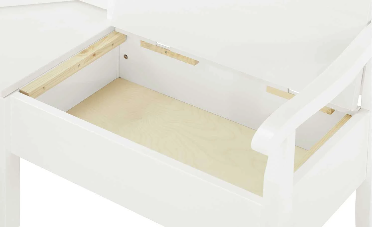 maison bleue Truhen-Eckbank massiv Bendix | Weiß ca. 213 x 147 cm 5 maison bleue Truhen-Eckbank massiv Bendix | Weiß ca. 213 x 147 cm – Bild 5