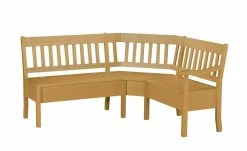 maison bleue Truhen-Eckbank massiv Bendix | laugenfarben ca. 213 x 147 cm